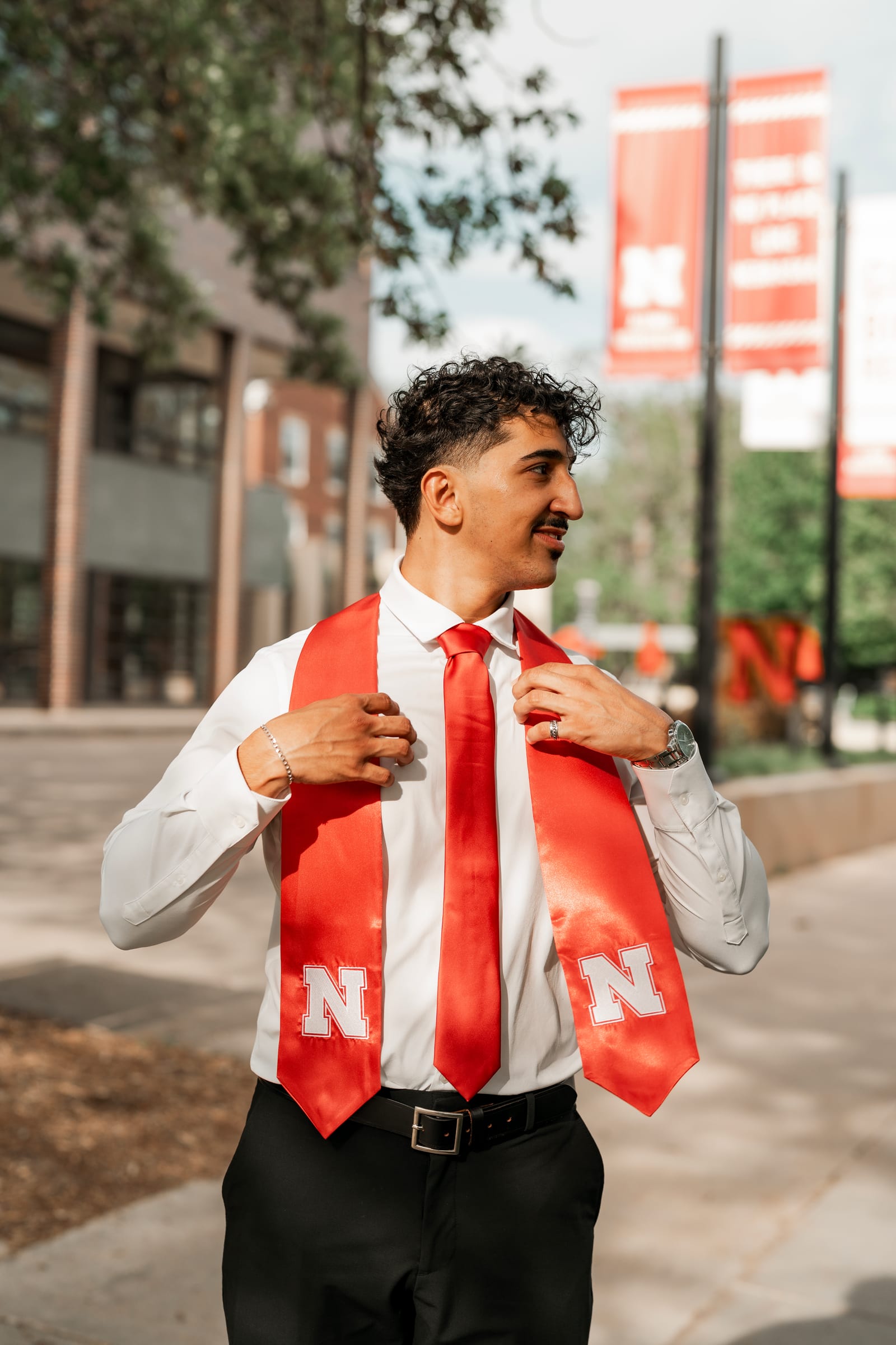 Senior portrait session in Lincoln, Nebraska by NVAR Studios — natural light senior pictures Lincoln NE